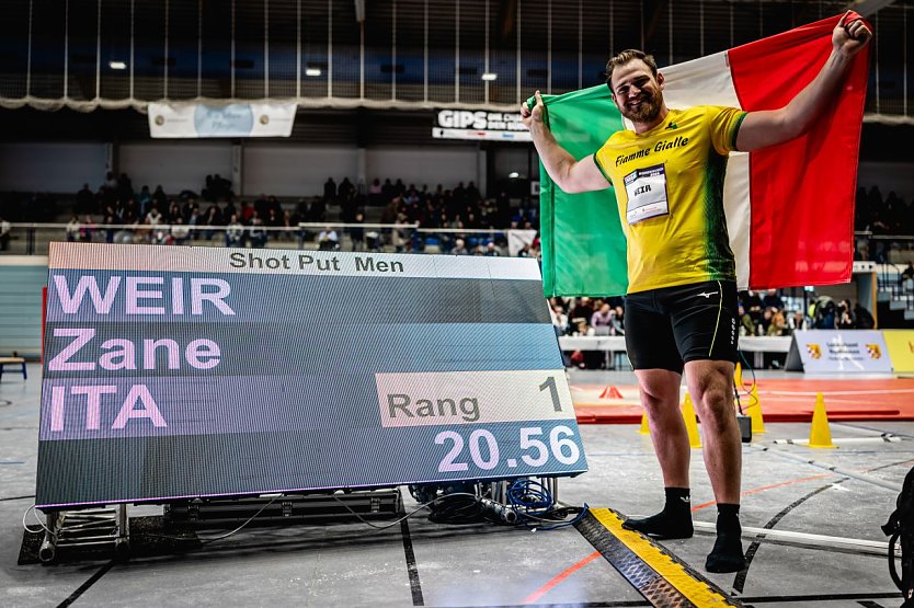 Zain Weire gewinnt mit einem einzigen Versuch. (Foto: Christoph Keil)