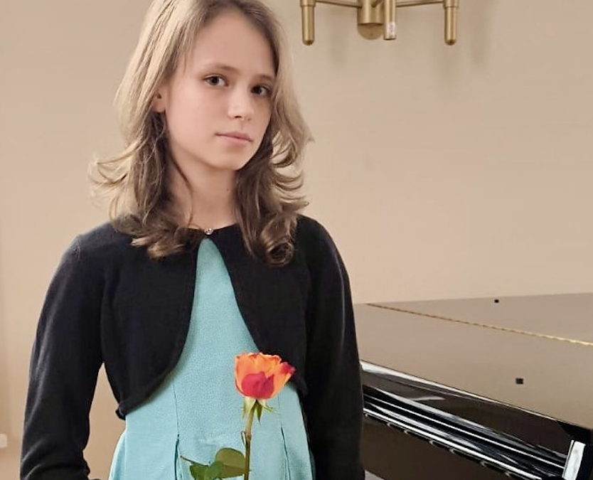 Spielte sich am Piano bis zum 1. Platz: Mariia Ostroverkha (Foto: Pressestelle Landratsamt) Spielte sich am Piano bis zum 1. Platz: Mariia Ostroverkha (Foto: Pressestelle Landratsamt)