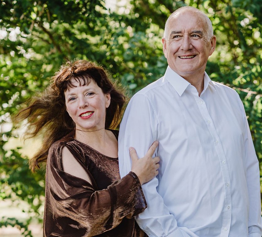 Das Duo "con emozione" (Foto: Annelie Brux)