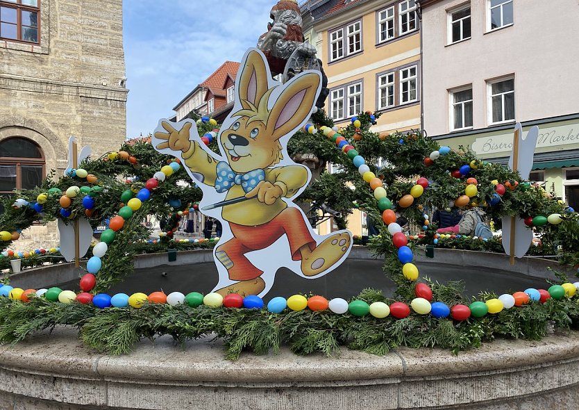 Osterbrunnen in Bad langensalza (Archiv) (Foto: Eva Maria Wiegand)