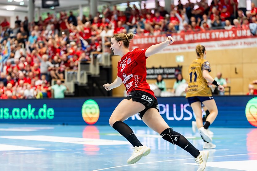 Anna Szab&oacute; kann sich &uuml;ber eine Vertragsverl&auml;ngerung beim THC freuen (Foto: THC Sport GmbH)