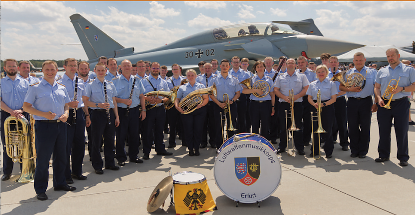 Das Musikkorps der Luftwaffe kommt demn&auml;chst nach Neustadt (Foto: Tourismus-Information Neustadt)