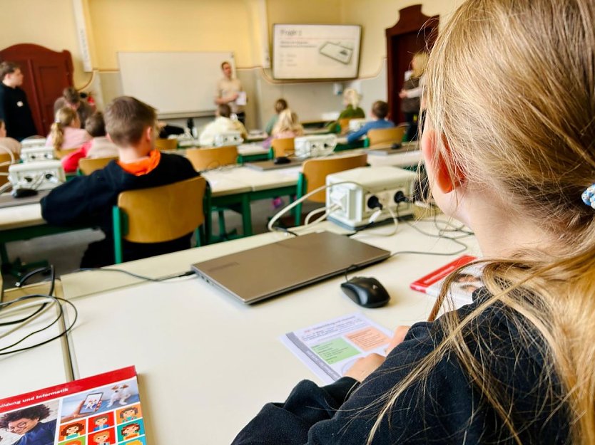 Tag der offenen T&uuml;r am Herder-Gymnasium in Nordhausen. (Foto: S. Hartung)