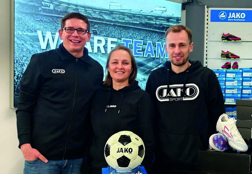 Inhaber Christian Mann, Ute Schneider und Slava Shpikula (Foto: NUV)