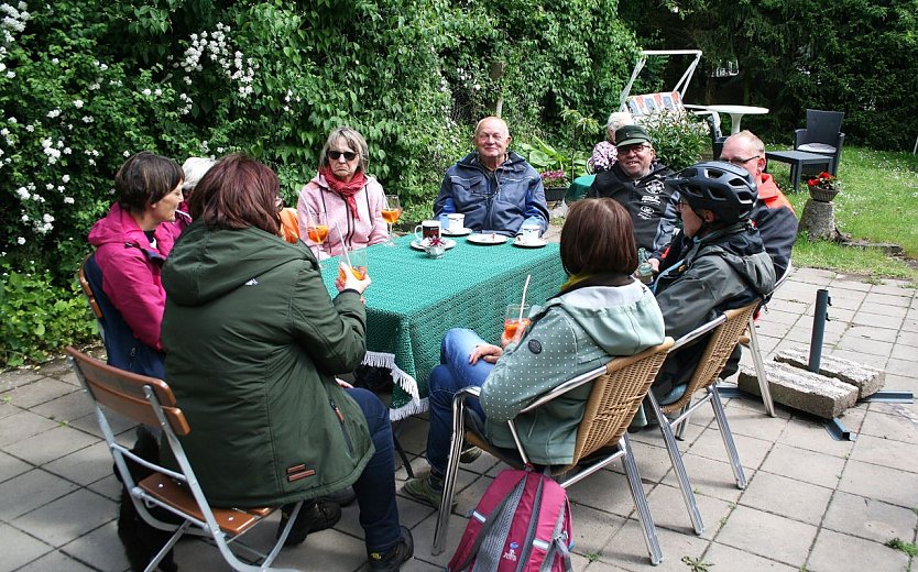 Im Café kann man sich auch nach einer Radtour ausruhen. (Foto: Archivbild: Ulrich Reinboth) Im Café kann man sich auch nach einer Radtour ausruhen. (Foto: Archivbild: Ulrich Reinboth)
