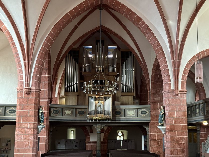 Die Schuster-Orgel in St. Blasii wird 35 Jahre alt (Foto: Johannes Richter ) Die Schuster-Orgel in St. Blasii wird 35 Jahre alt (Foto: Johannes Richter )