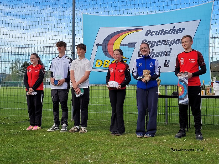 Auch Lena Frodl (2. v.r.) war erfolgreich (Foto: Susanne Walther)