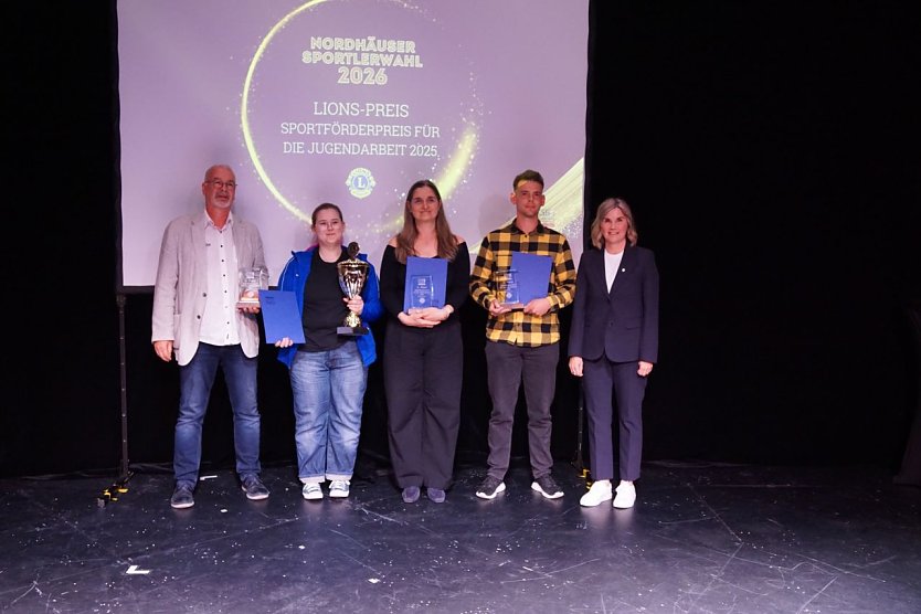 Die drei Gewinner  des Lions-Sonderpreises. (Foto: ssc)