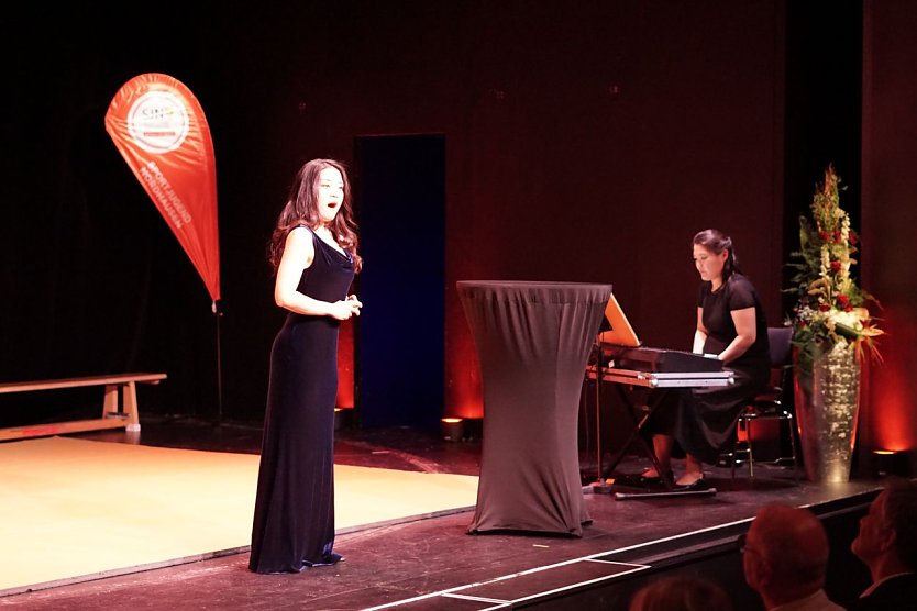 Rina Hirayama begeisterte das Publikum mit ihrer Stimme.  (Foto: ssc)