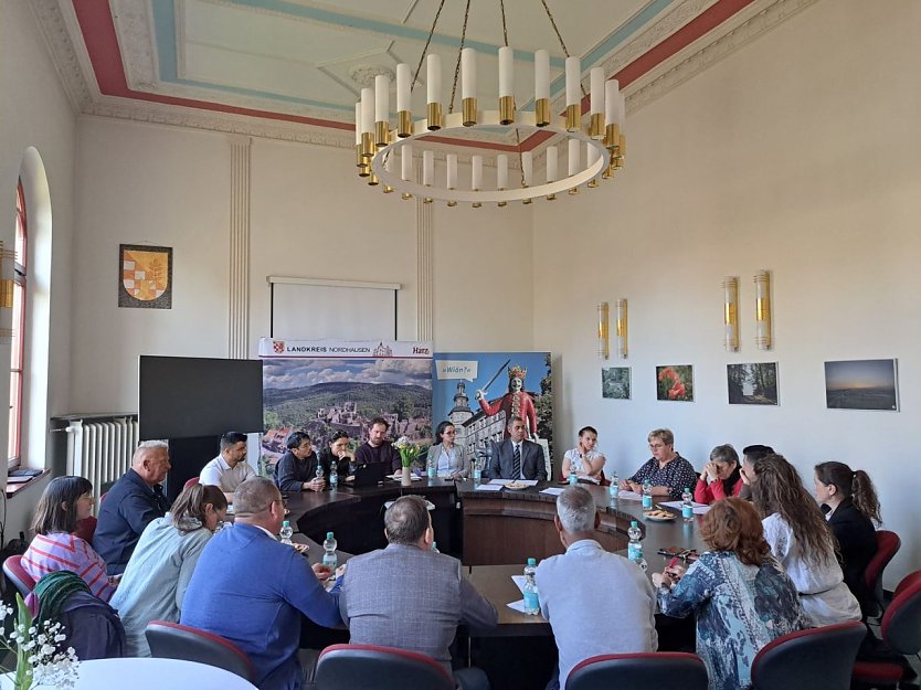 Treffen des "Migranetz" im Landratsamt (Foto: Pressestelle Landratsamt)