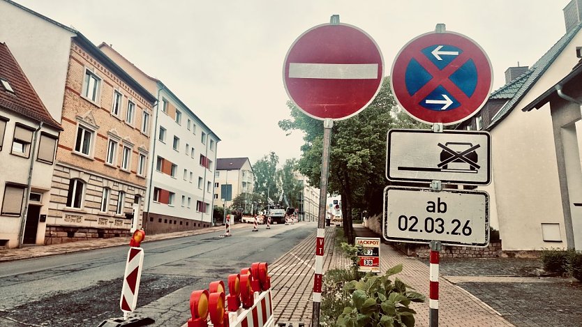 Die Baustelle am Taschenberg liegt in ihren letzten Zügen (Foto: agl) Die Baustelle am Taschenberg liegt in ihren letzten Zügen (Foto: agl)