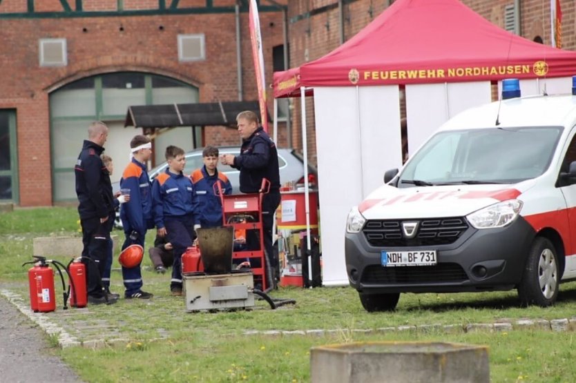 Jugendwehrtag in Sundhausen. (Foto: Pressestelle Stadt Nordhausen)