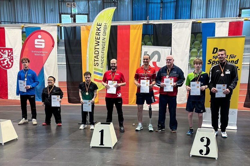 Laurenz Fehling holt sich den Sieg. (Foto: Andreas Henning 1. Vorsitzender TTV Hydro Nordhausen) Laurenz Fehling holt sich den Sieg. (Foto: Andreas Henning 1. Vorsitzender TTV Hydro Nordhausen)