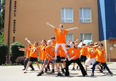 Tanzprojekt an der Grundschule Bertold Brecht (Foto: Katja Vopel) Tanzprojekt an der Grundschule Bertold Brecht (Foto: Katja Vopel)