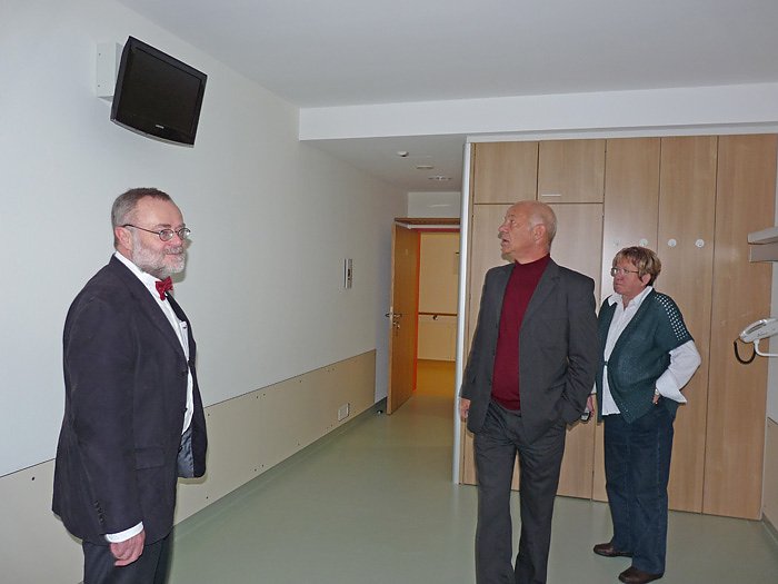 Geriatrie besucht (Foto: Karl-Heinz Herrmann)