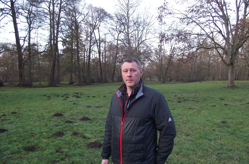 Bild: Jeder Baum, der Hitze und D&uuml;rre zum Opfer fiel, tat dem Stadtf&ouml;rster Axel Axt leid. Vehement setzte auch er sich f&uuml;r Neuanpflanzungen ein.