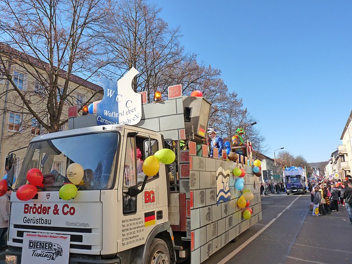 Bild: Rosenmontagsumzug Sondershausen