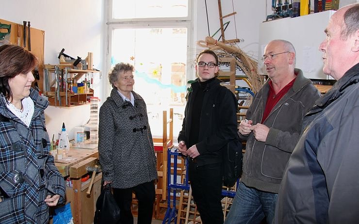 Bild: Besuch im Klub