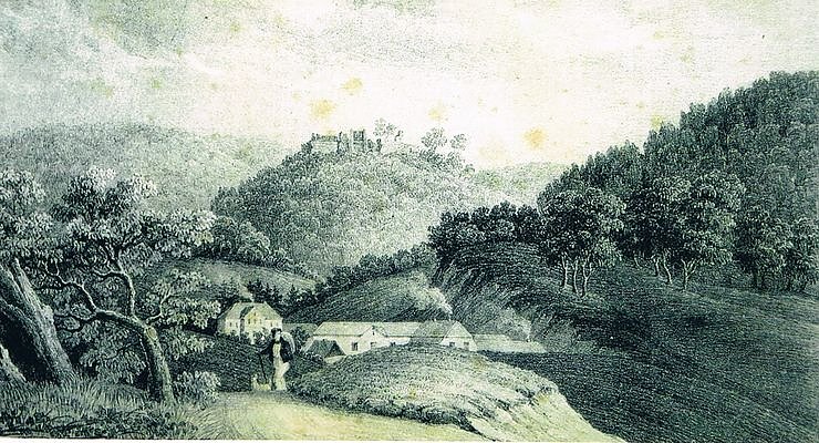 Bild: Hohenstein um 1840
