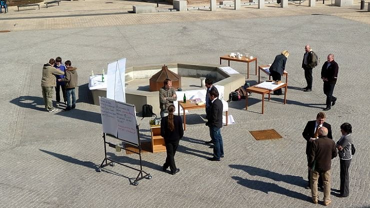 Bild: Kreativ-Tag begonnen