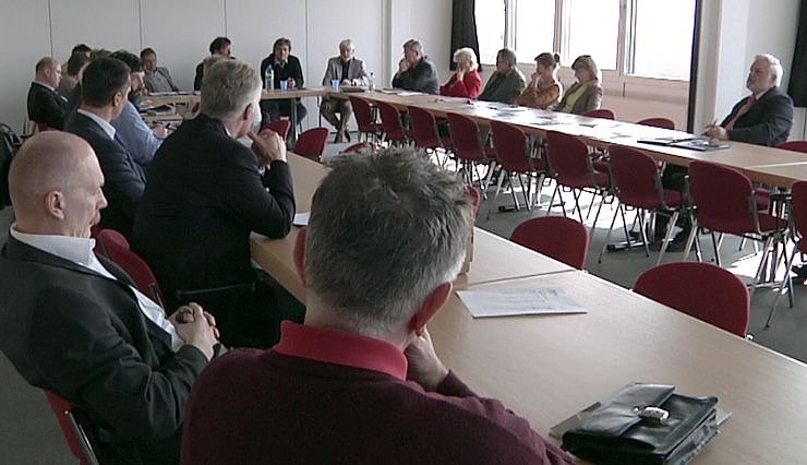 Bild: Parteispitze in Nordhausen