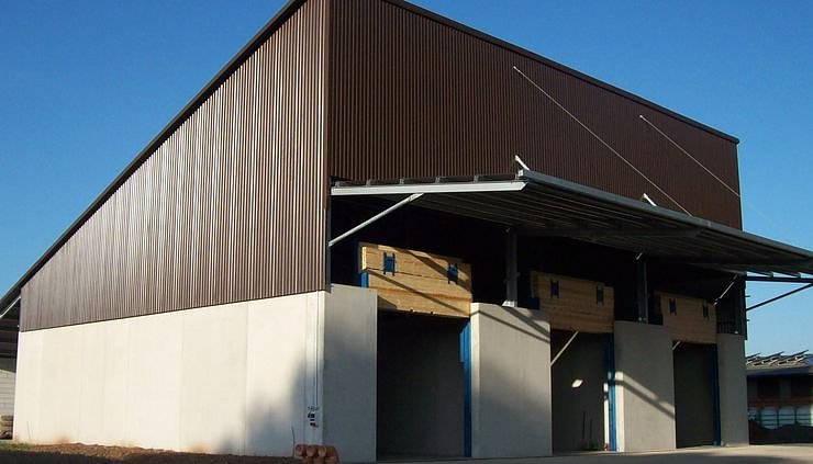 Bild: Getreidelager in Windehausen