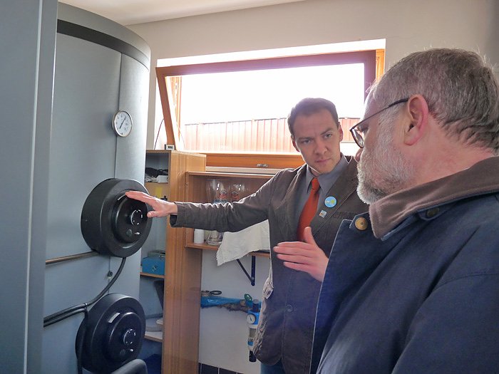 Bild: Einweihung Solaranlage