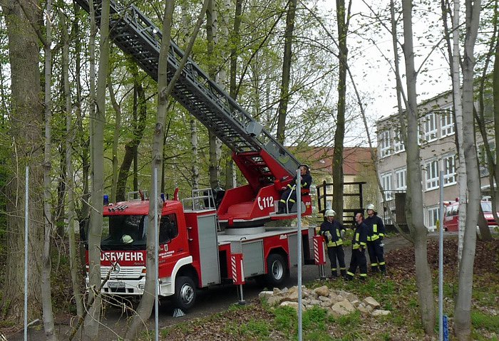 Bild: Feuerwehr im Borntal