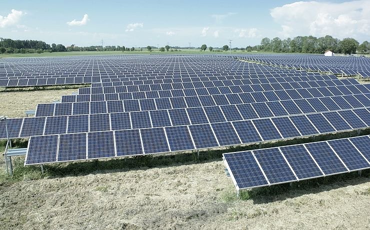 Bild: Solarpark bei Werther
