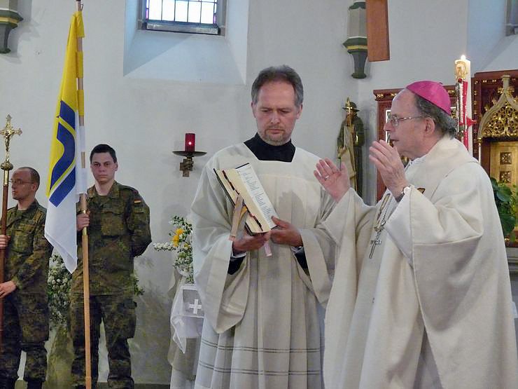 Bild: Friedensgottesdienst mit Wanke