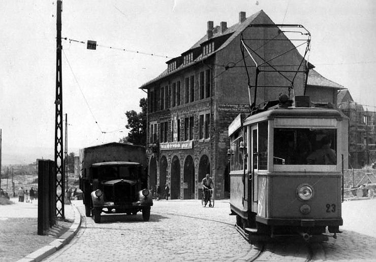 Bild: Kornmarkt um 1947