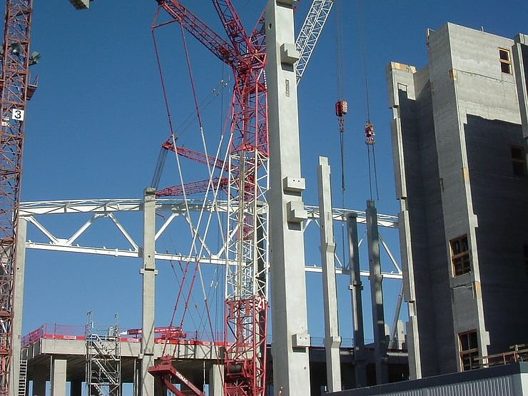 Bild: Bauen mit Beton