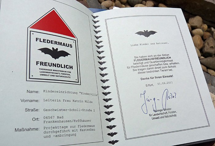 Bild: Fledermausfreundliche Kindervilla