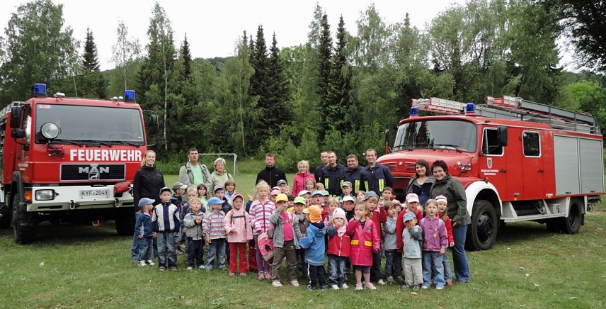 Bild: Bei der Feuerwehr