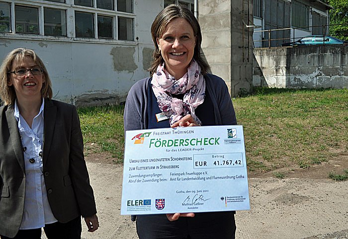 Bild: Feuerkuppe wird zum Kletterparadies