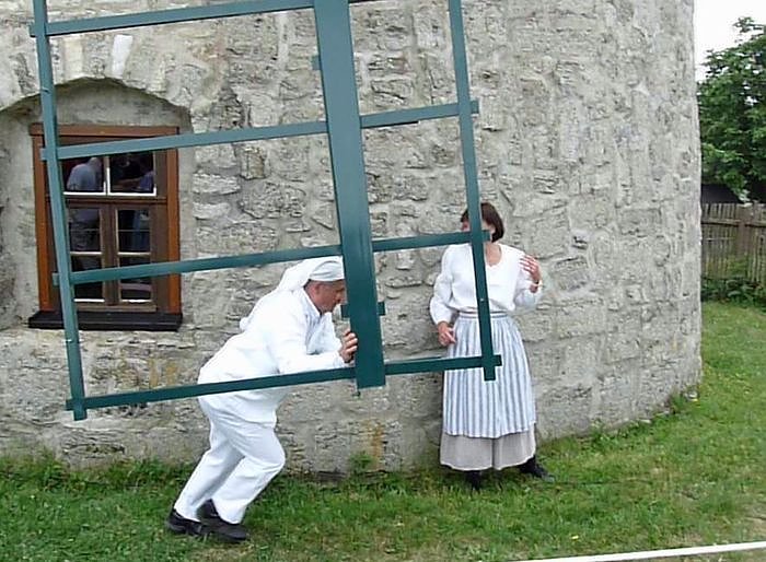 Bild: Gedr&auml;nge an der M&uuml;hle
