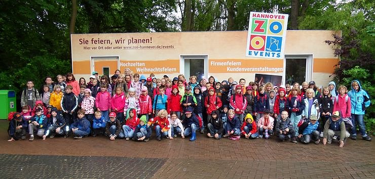 Bild: Zu Besuch im Zoo