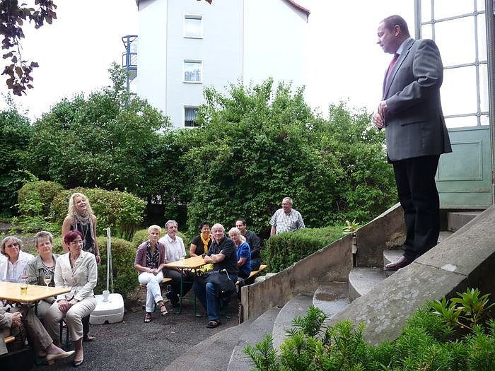 Bild: Sommerfest bei der VHS