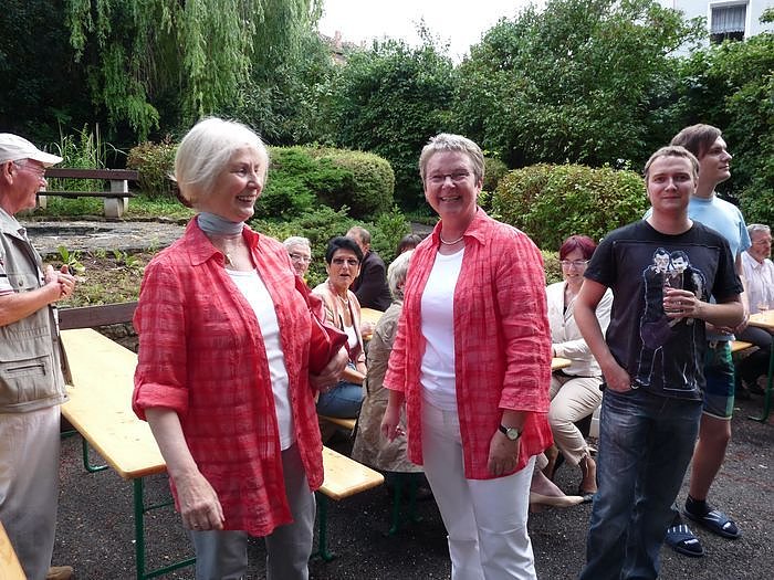 Bild: Sommerfest bei der VHS