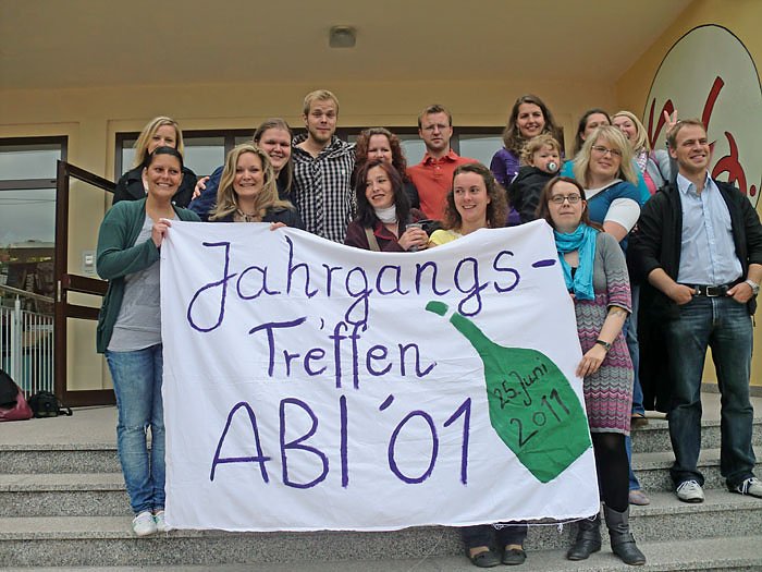Bild: Abi-Jahrgangstreffen nach 10 Jahren!!!