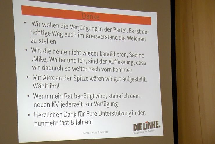 Bild: Richtung vorgegeben