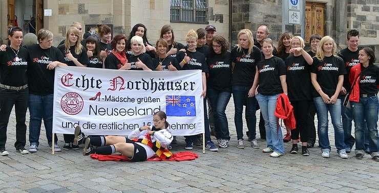 Bild: In Dresden dabei