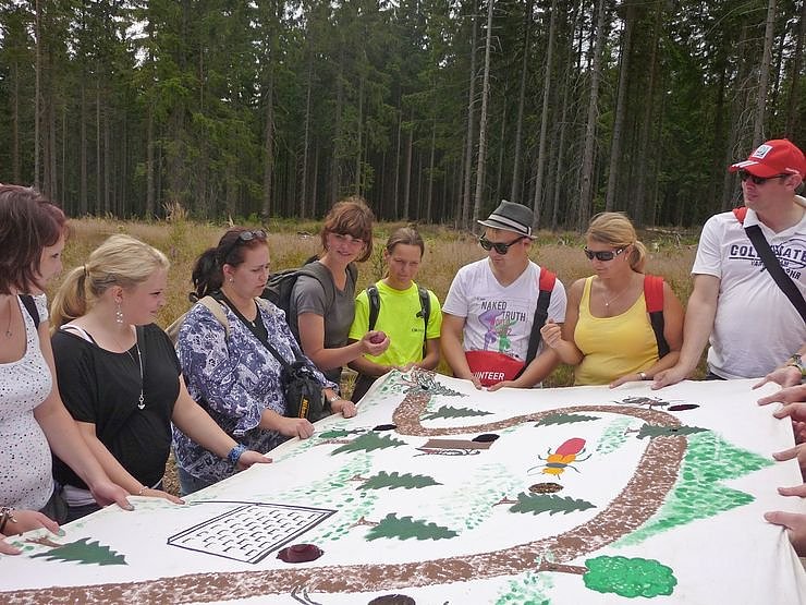 Bild: Zu Besuch im Nationalpark