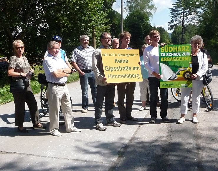 Bild: Protest und Schildb&uuml;rgerstreich