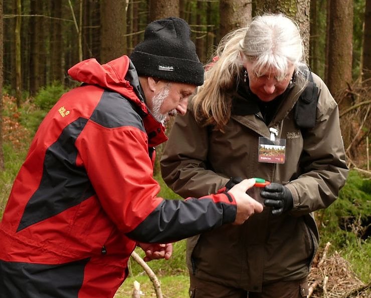 Bild: Waldf&uuml;hrer im Einsatz