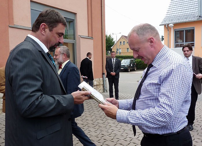 Bild: Innenminister bei Stadtwerken Sondershausen
