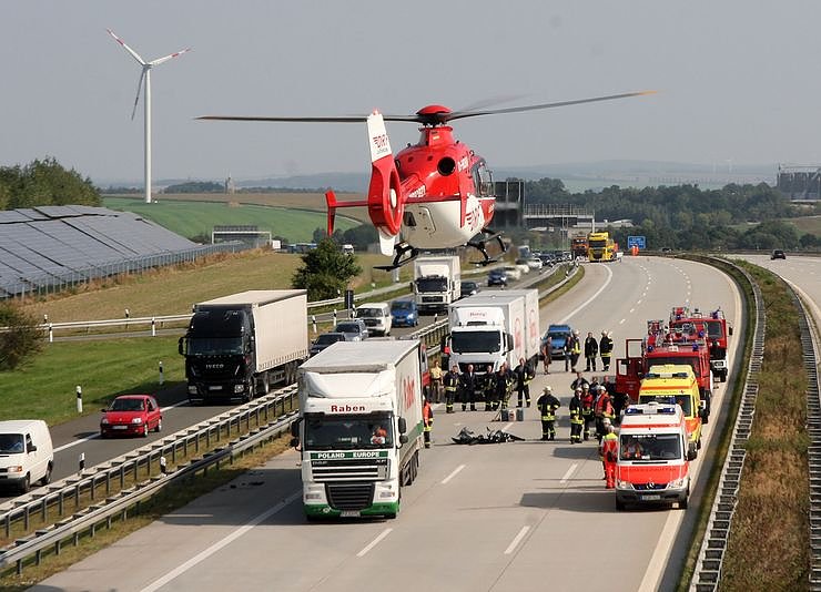 Bild: Einsatz in den Wolken