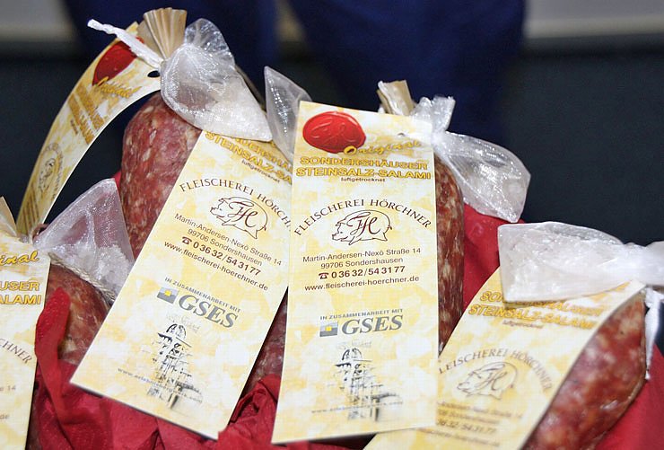Bild: Original Sondersh&auml;user Steinsalzsalami