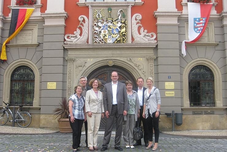 Bild: Blitzbesuch in Gotha