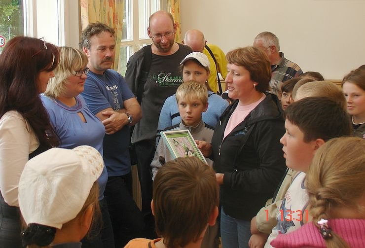 Bild: Besuch bei Freunden